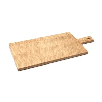 Tábua de cortar bambu com alça